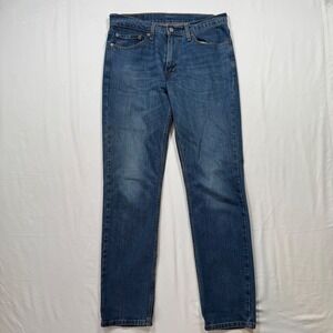 Classic Workwear Levis 511 Medium Wash Blue Slim Fit Denim Jeans Mens 31x32